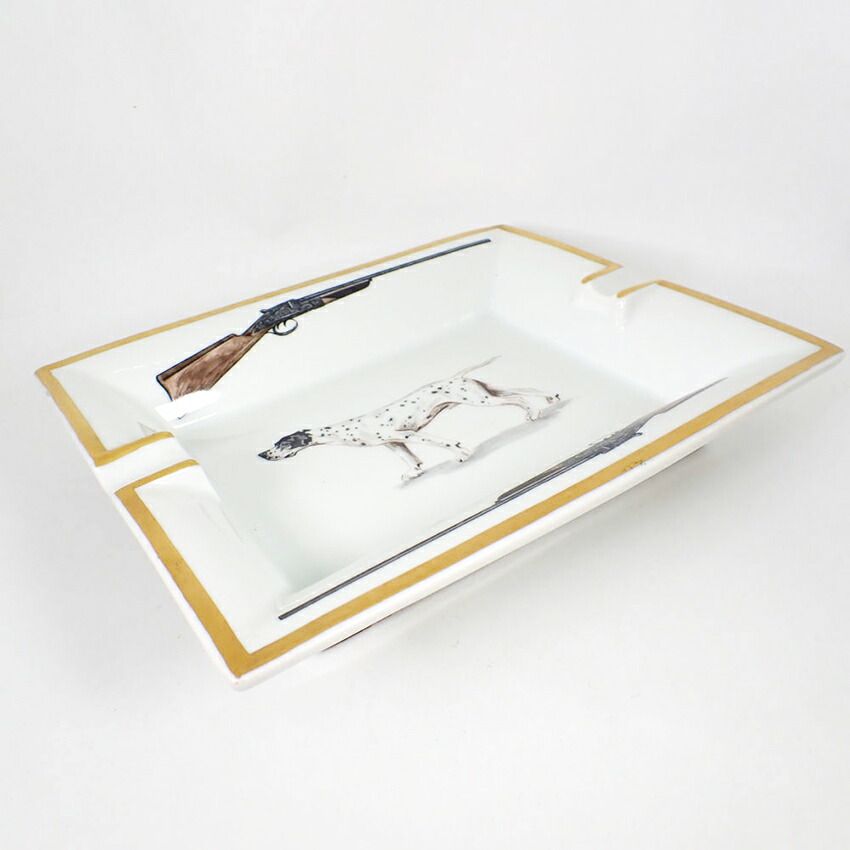 エルメス/灰皿/ポインター/銃/猟犬/美品/j89-1 - メルカリ
