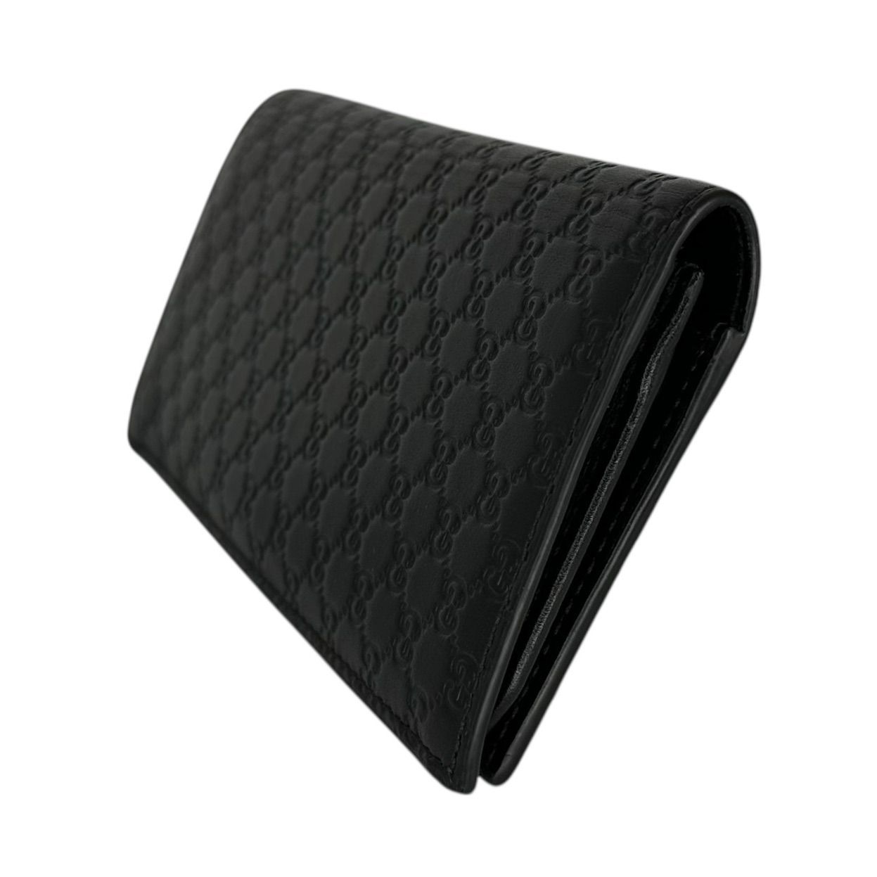 GUCCI】グッチ 544479 グッチシマ 二つ折り財布 長財布 メンズ【中古品 
