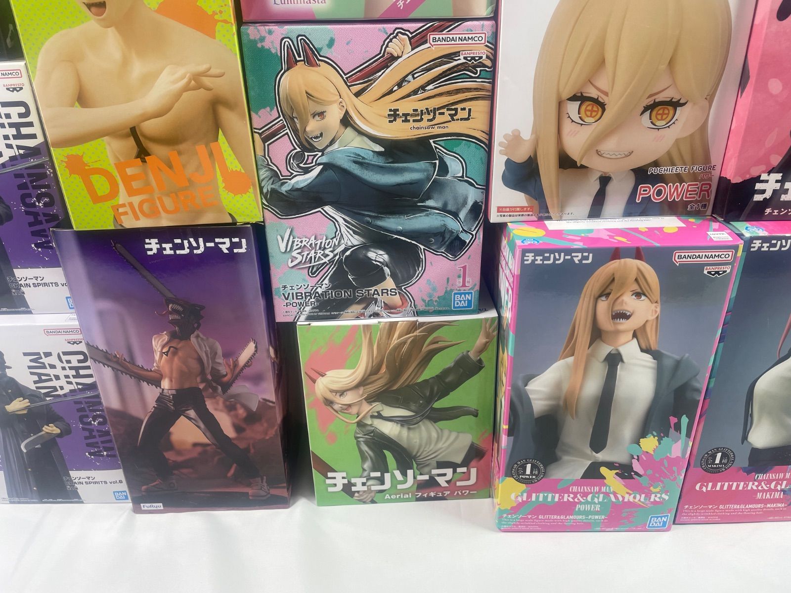 A2054・チェンソーマン 未開封 フィギュア まとめ 19個 箱ダメージ品
