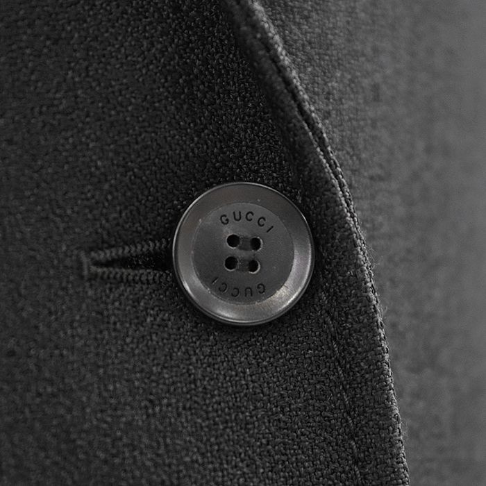 SALE】GUCCI グッチ テーラードジャケット ノッチドラペル 1B 開き見せ