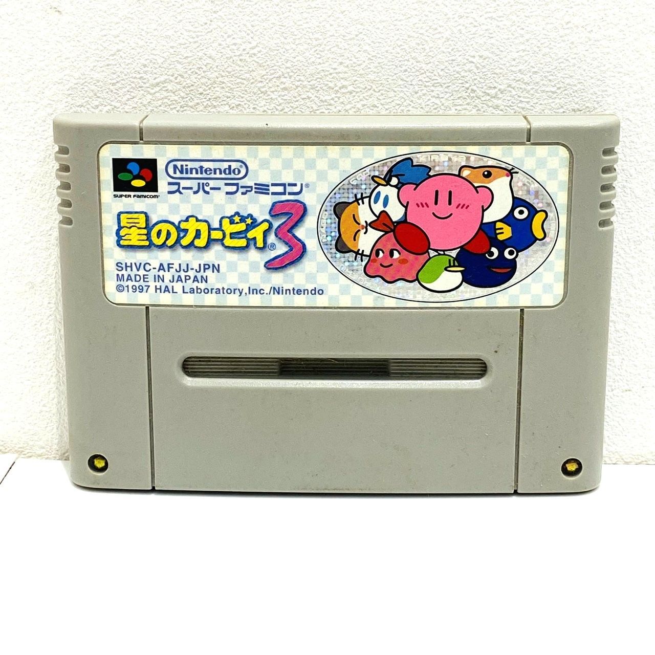 Nintendo 任天堂 星のカービィ3 スーパーファミコン用ソフト SHVC AFJJ JPN 動作未 006496
