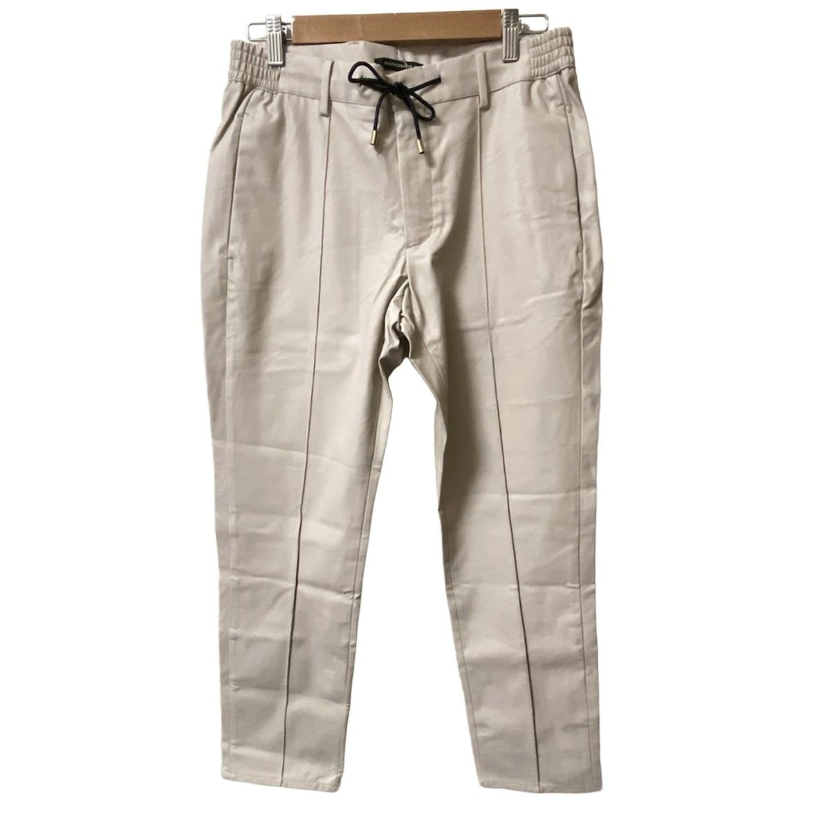 giab s ARCHIVIO ジャブスアルキヴィオ パンツ サイズ46 XL メンズ - ベージュ フルレングス フェイクレザー
