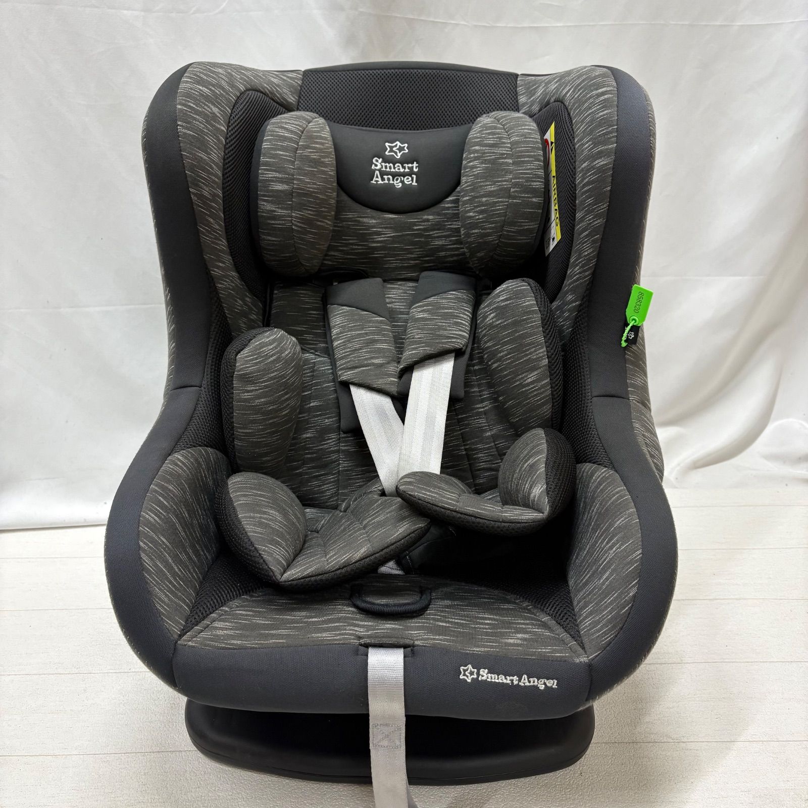 Smart Angel 車用チャイルドシート ブラック系 Smart Angel チャイルドシート ブラック/グレー 黒 - メルカリ