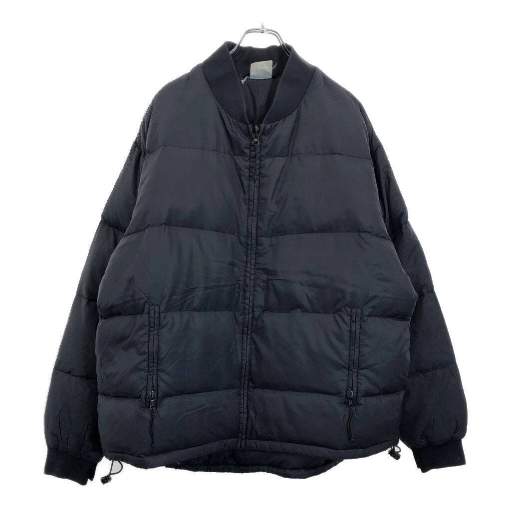 90年代 REI アール イー アイ ダウンジャケット アウトドア ブラック メンズ XL 古着 V2229