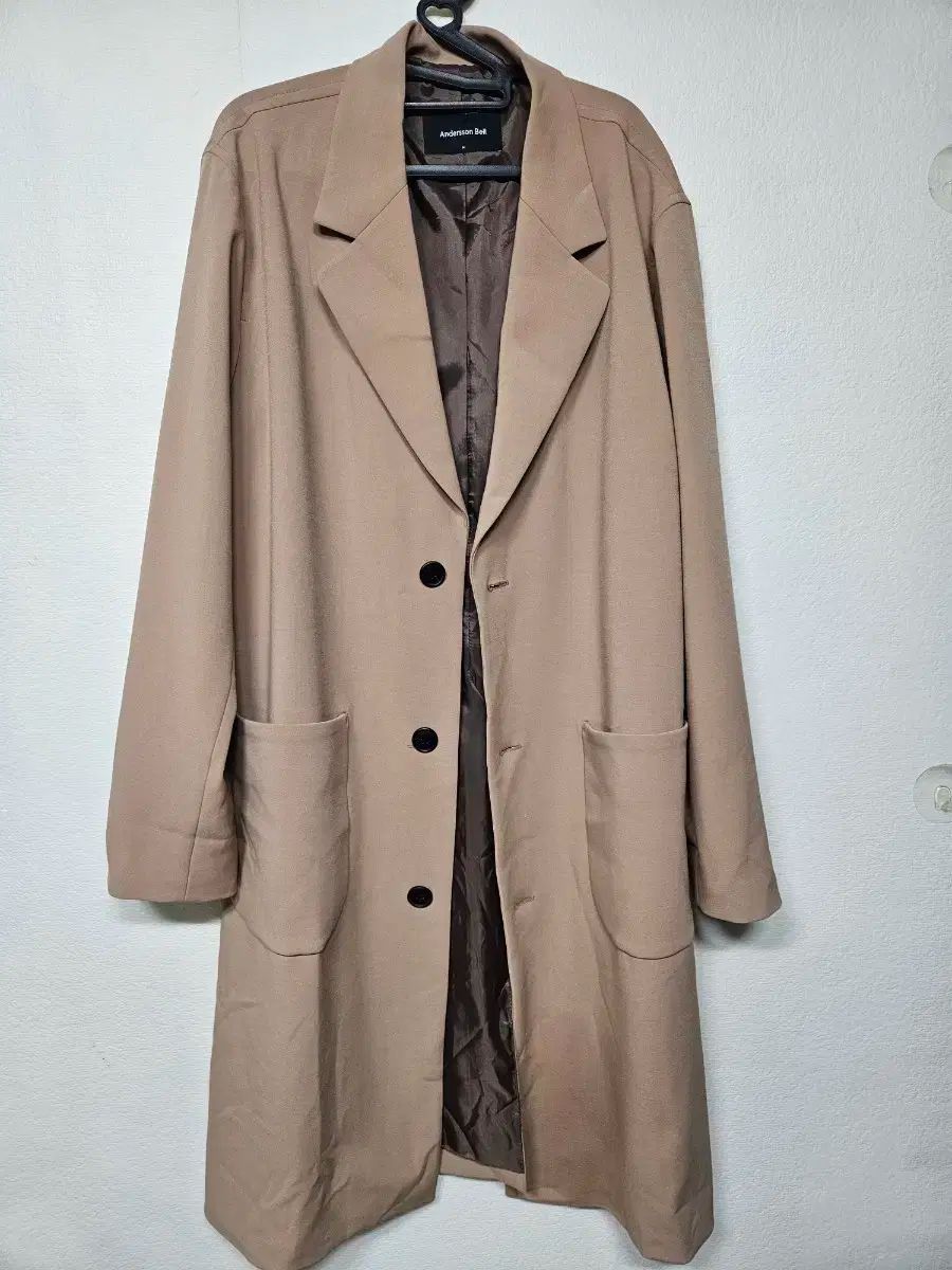 アンダースンベル ベージュ ロング コート m