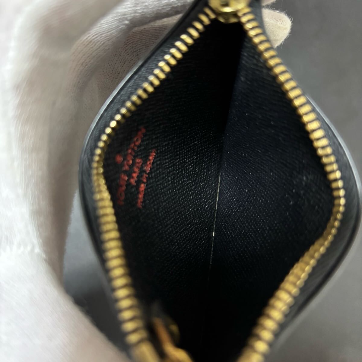 n25 ポシェットクレ エピ ブラック ルイヴィトン コインケース 小銭