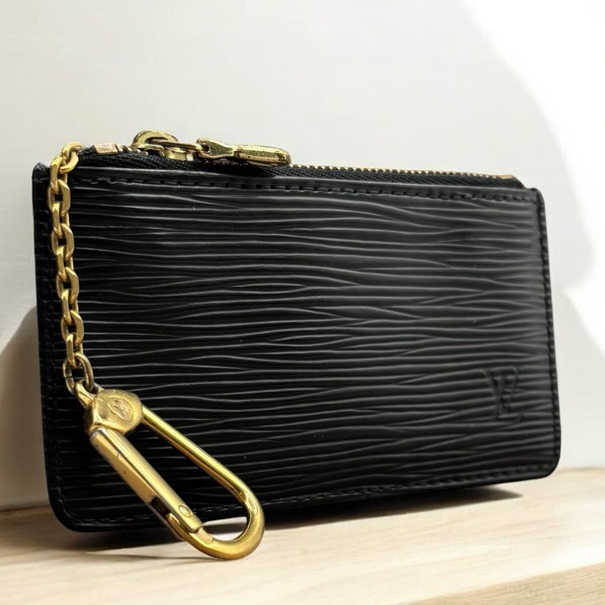 n25 ポシェットクレ エピ ブラック ルイヴィトン コインケース 小銭入れ ノワール Louis Vuitton