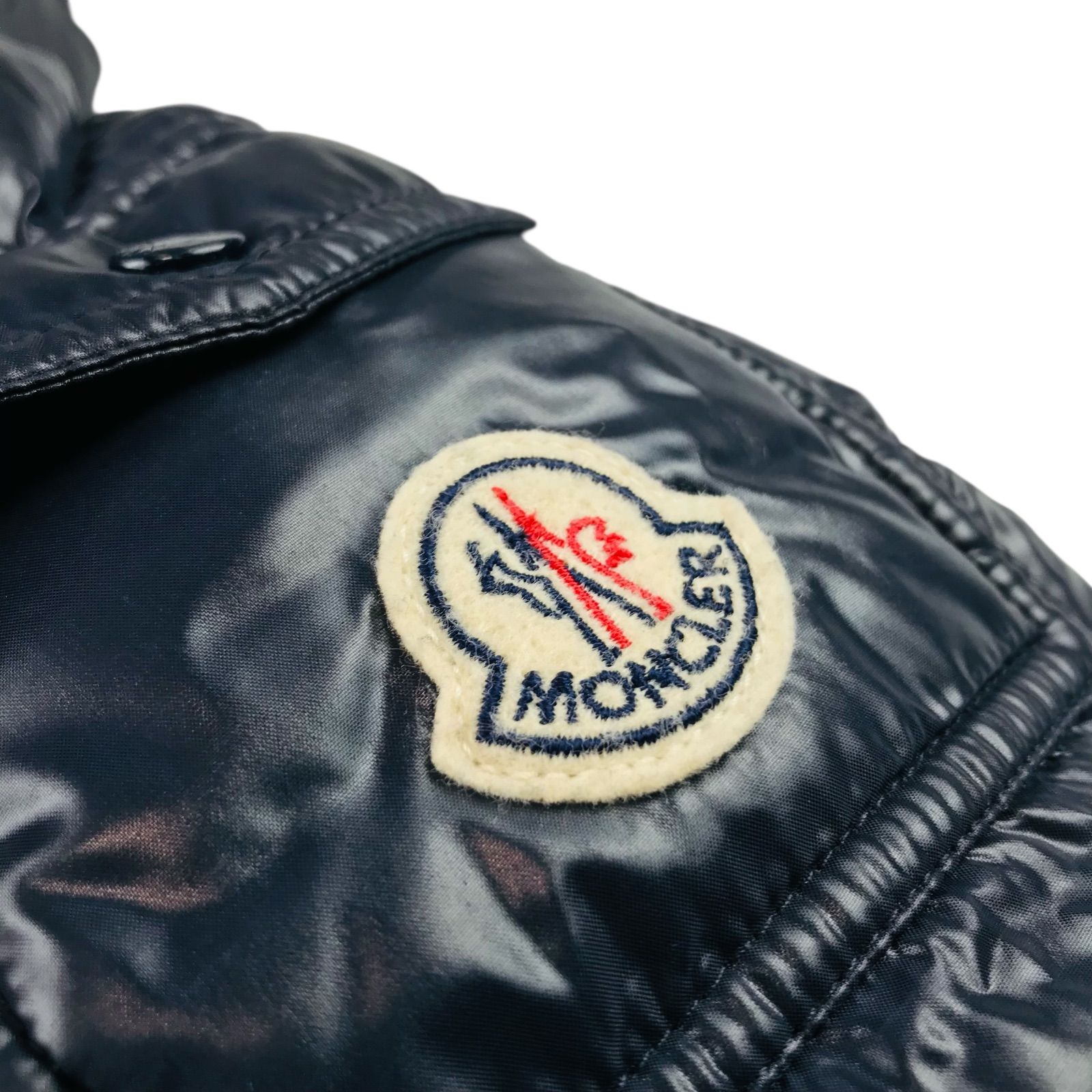 【美品】MONCLER キッズ　ナイロンジャケット　ワッペン　128 vectorpremium_155-902309270012