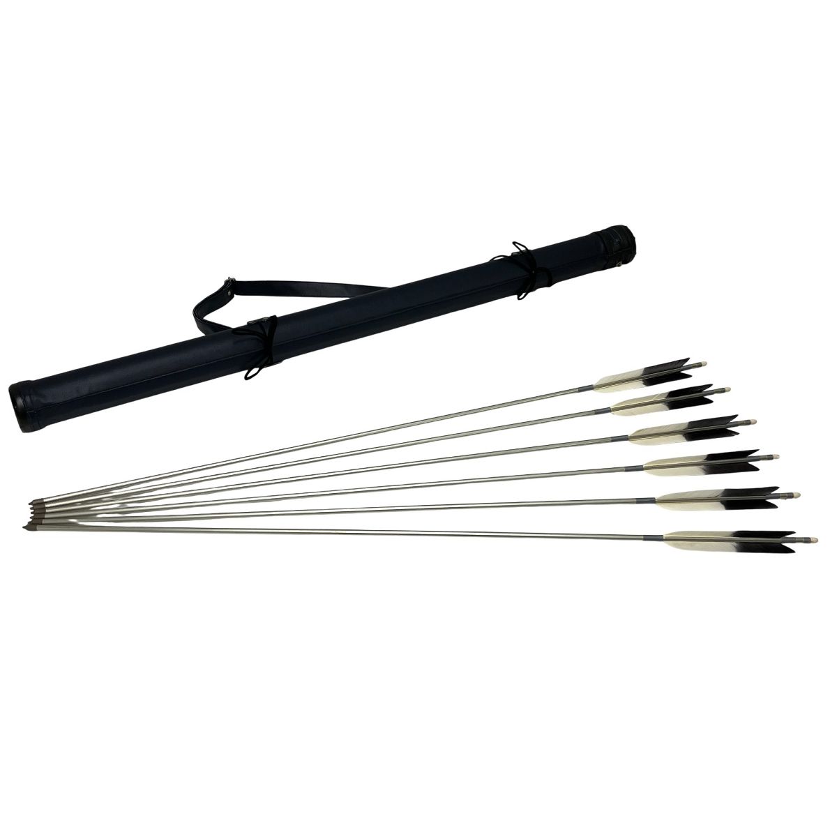 EASTON イーストン 1913 XX75 弓道 矢 計6本セット 矢筒付き T10604204