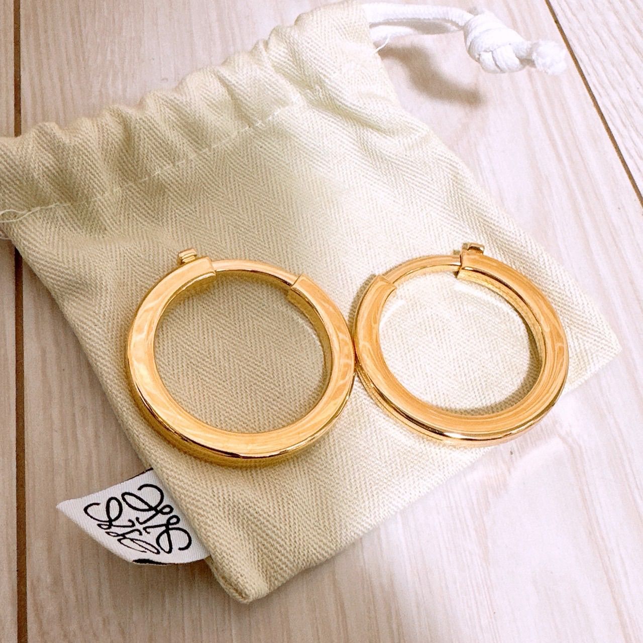 LOEWE ロエベ キーリング ダブル 2連