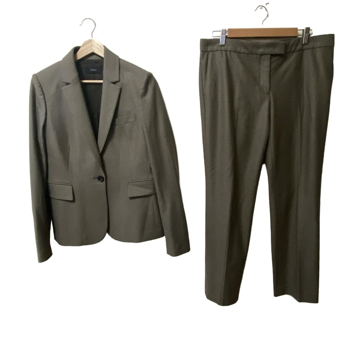 JOSEPH ジョセフ レディースパンツスーツ レディース ライトカーキ