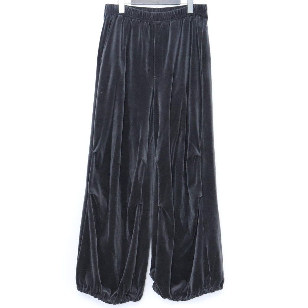 LAD MUSICIAN T C VELOUR OVER PANTS サイズ44 グレー 2224-655