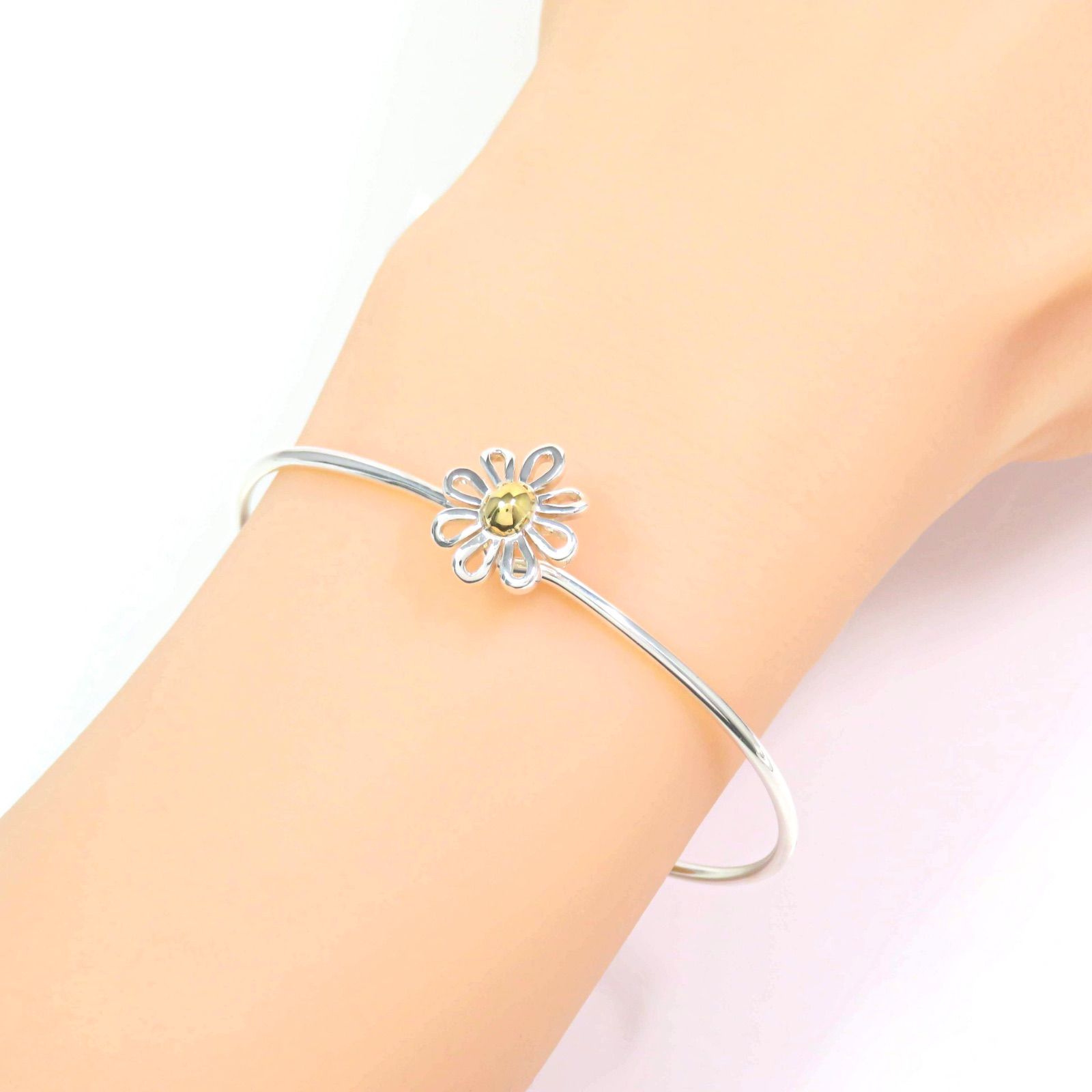 【美品】ティファニー　デイジーシルバー バングル Tiffany & Co ティファニー デイジー バングル silver925 USED - SOTA
