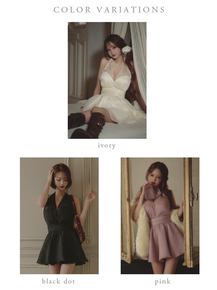 Brille3791 【2月下旬頃発送予定】【brille/ブリエ】【ROBE de FLEURS