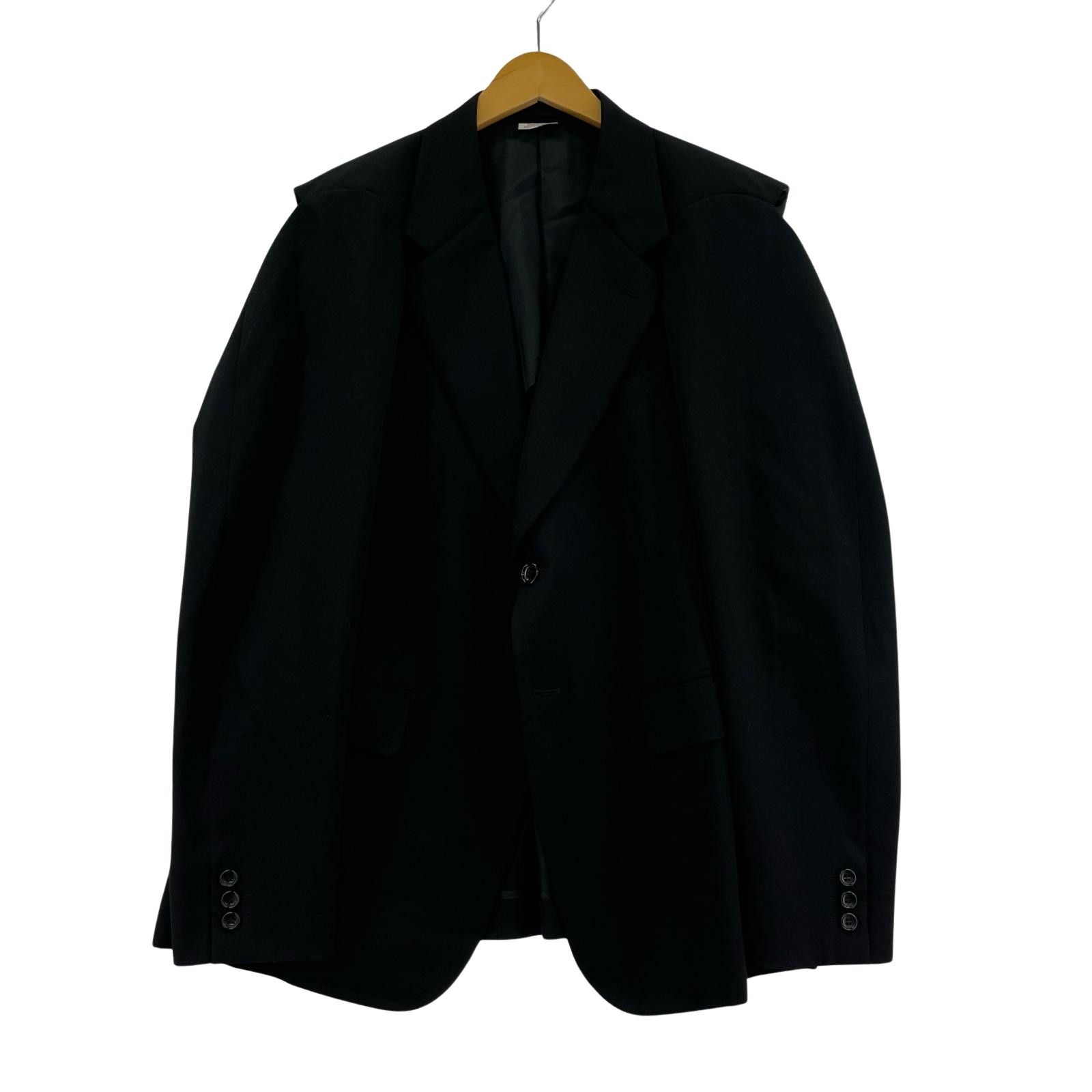 COMME des GARCONS HOMME PLUS 24SS ｶｯﾄｱｳﾄﾃﾞｨﾃｰﾙ ﾃｰﾗｰﾄﾞｼﾞｬｹｯﾄ