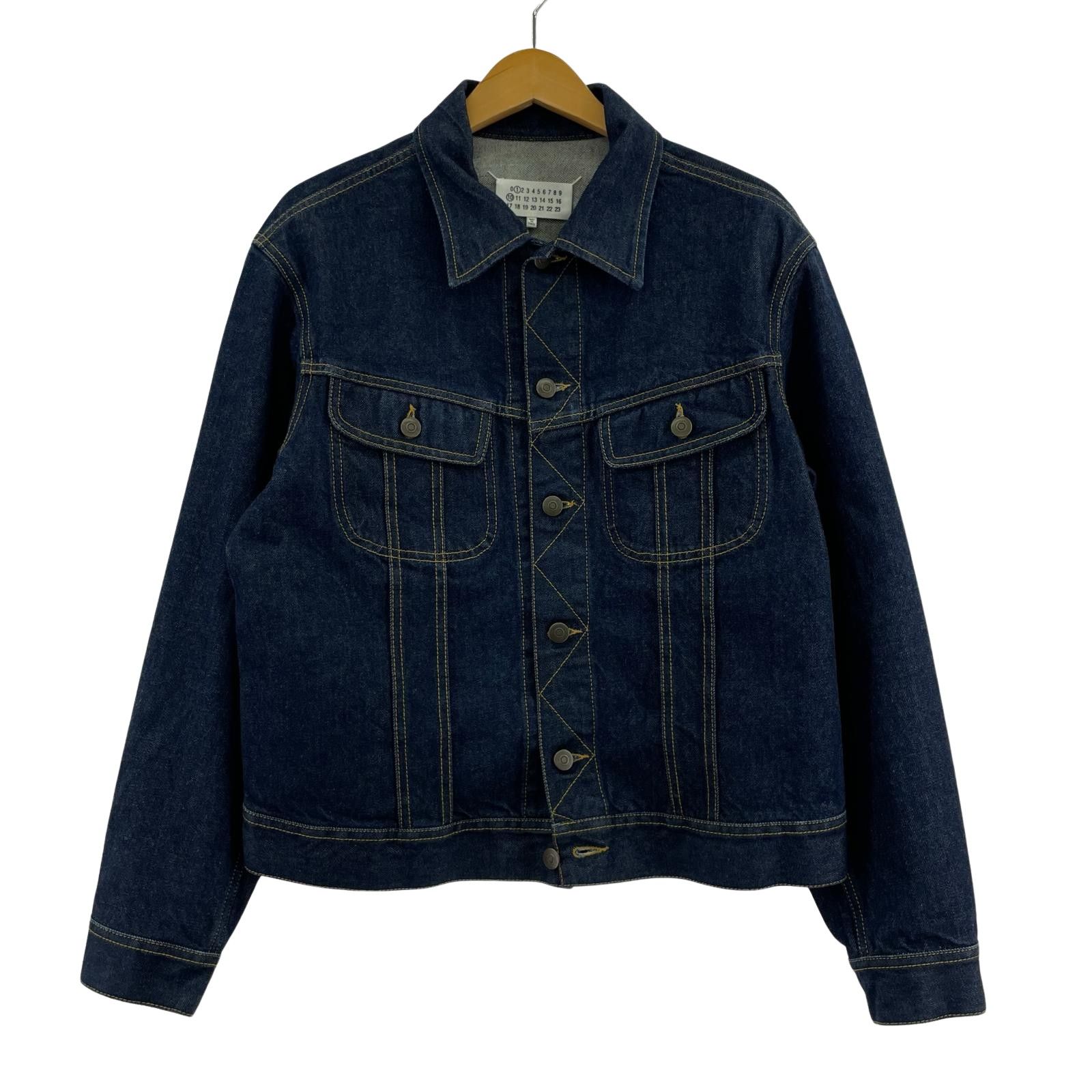 MAISON MARGIELA 22AW ﾃﾞﾆﾑﾄﾗｯｶｰｼﾞｬｹｯﾄ 46 ｲﾝﾃﾞｨｺﾞ - メルカリ