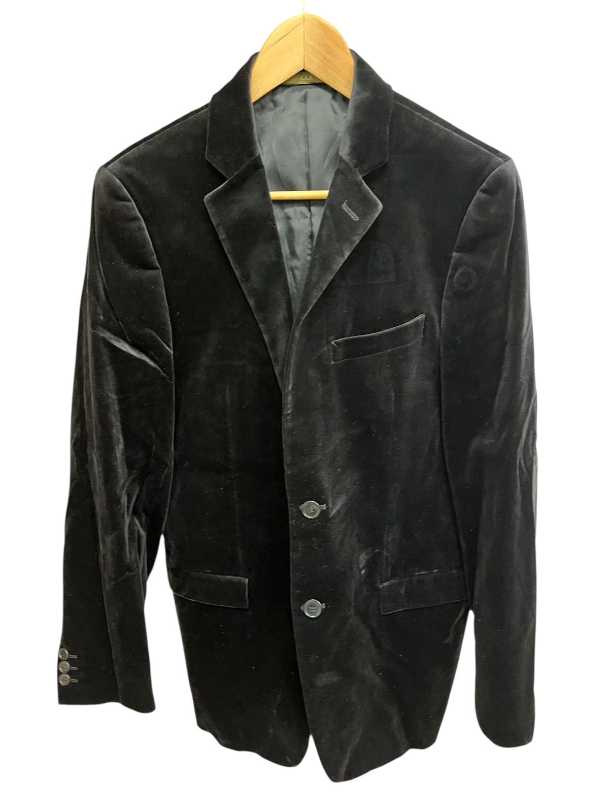 Z1604【美品】A.A.R ヨウジヤマモト テーラードジャケット ベロア