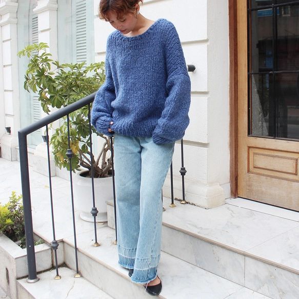 ショートセーター