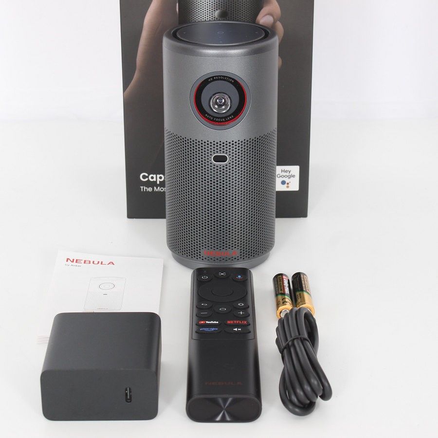 Anker Nebula Capsule Air D4112511 スペースグレー モバイルプロジェクター アンカー ネビュラ カプセル エアー 本体