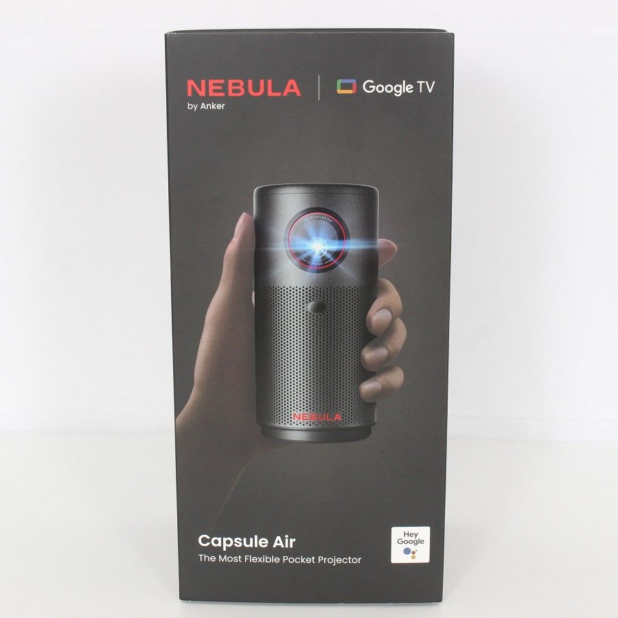 モバイルプロジェクター Nebula Capsule Air スペースグレー Amazon.co.jp: Anker Nebula Capsule Air (世界最小 Google TV搭載