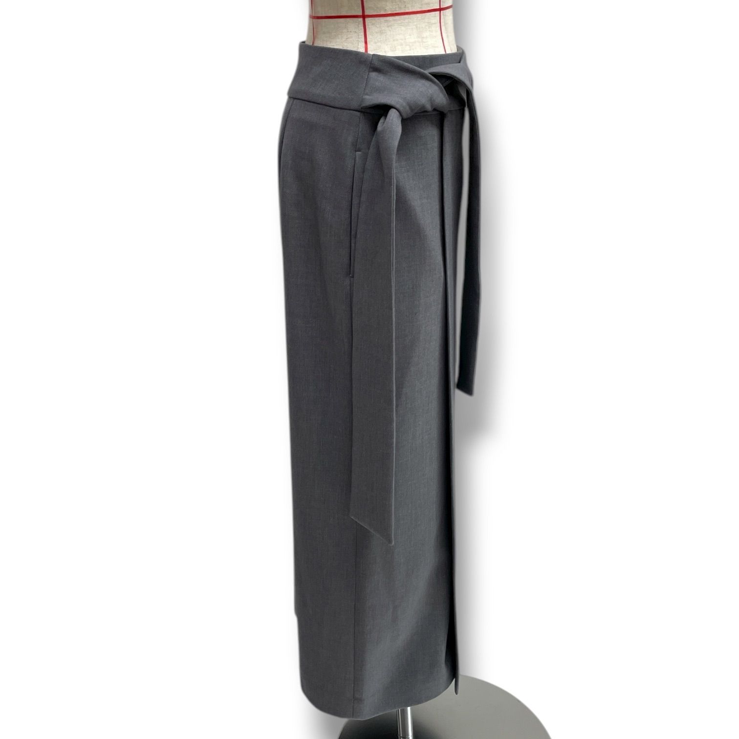 LEE × Demi-Luxe BEAMS デミリクスビームス ラップロングスカート .M