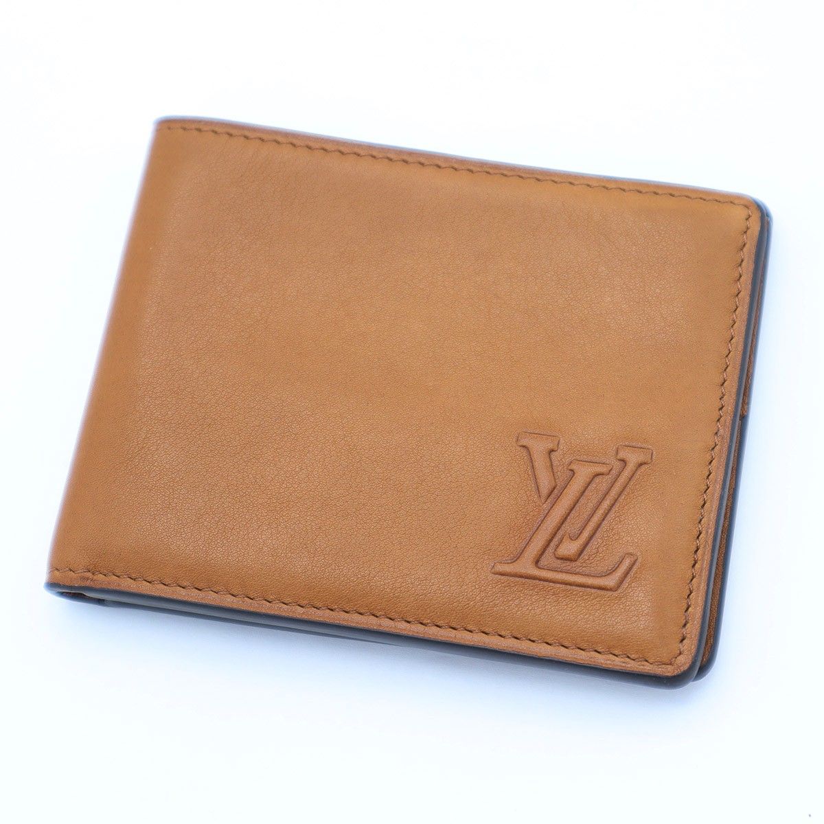 LOUIS VUITTON ルイヴィトン LV ポルトフォイユ スレンダー M81770 二つ折り財布 ウォレット ブラウン 24s1033-5