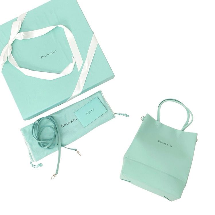 ティファニー　ショッピングバッグ ティファニー TIFFANY&CO ショップ袋 ショッパー Mサイズ 1枚 Aセット