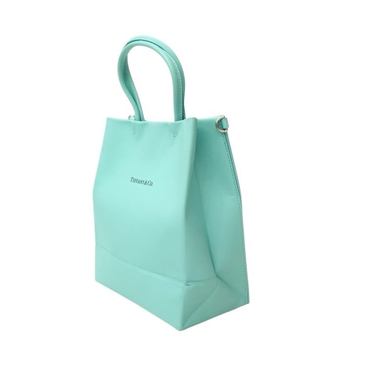Tiffany & Co. ティファニー レザー 2way ショッピング バッグ