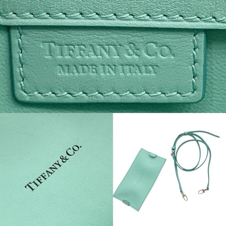 Tiffany & Co. ティファニー レザー 2way ショッピング バッグ