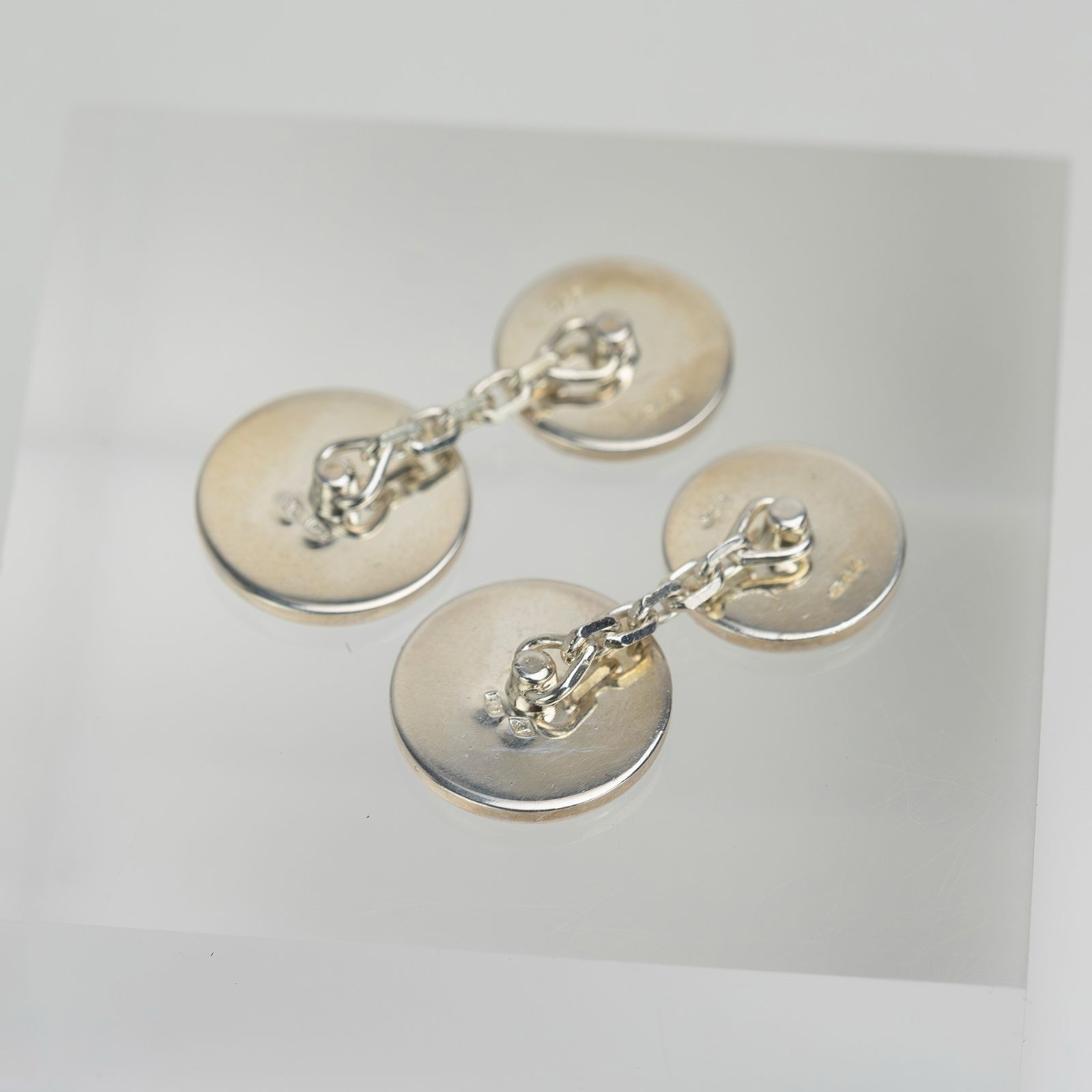 HERMES エルメス セリエ カフスボタン シルバー 楽天市場】【中古】 Hermes (エルメス) セリエ ボタン チェーン