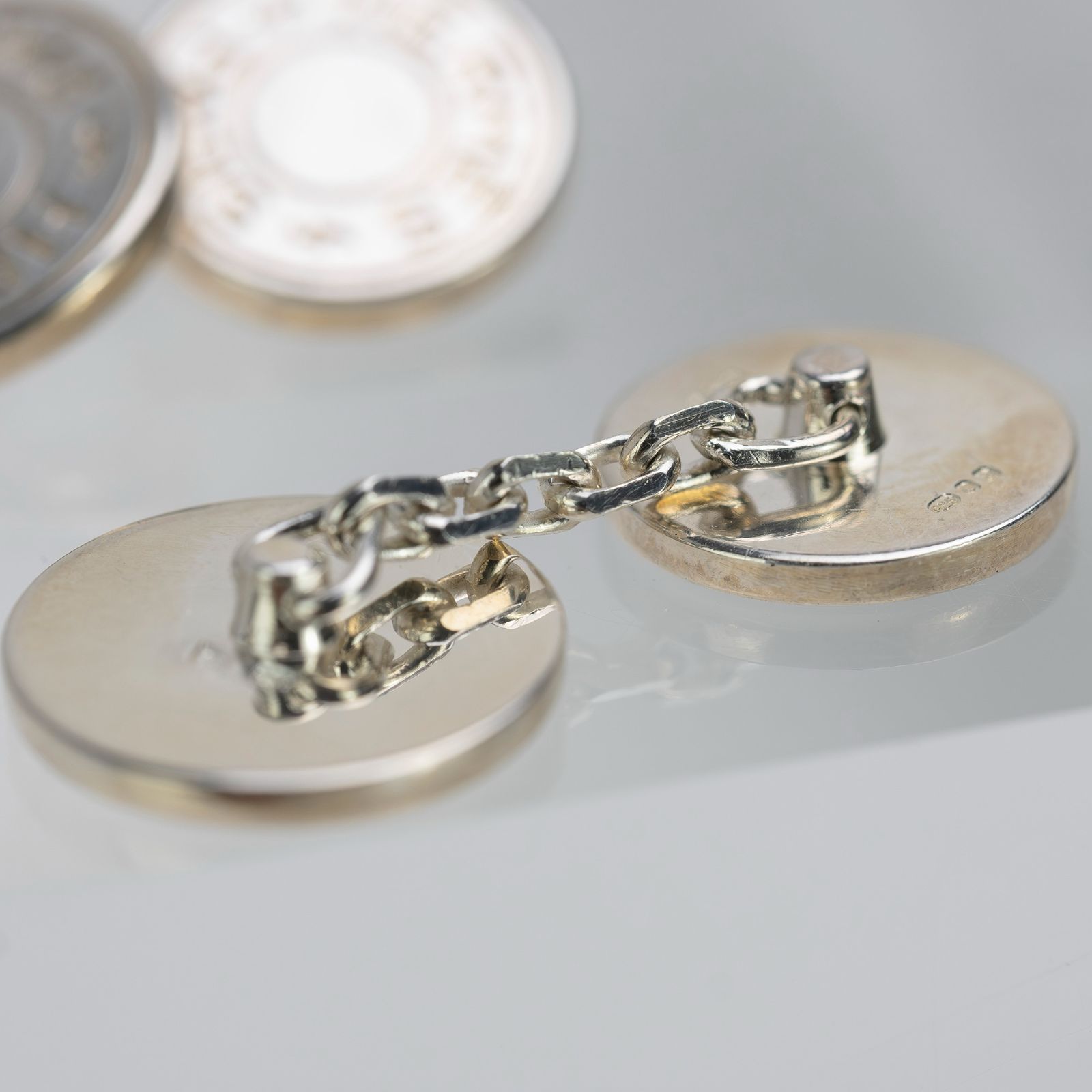 エルメス HERMES セリエ カフスボタン シルバー925 メンズアクセサリー