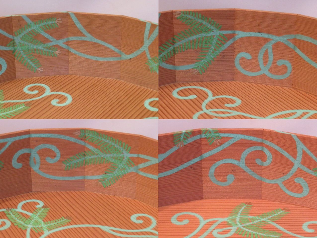 十一月 特売品 指物師 大崎雄斎作 裏千家流 玄々斎好写 松唐草 炭斗〔立礼棚 点茶盤〕 税込 WWW_OPDRERGINERDOGAN_COM