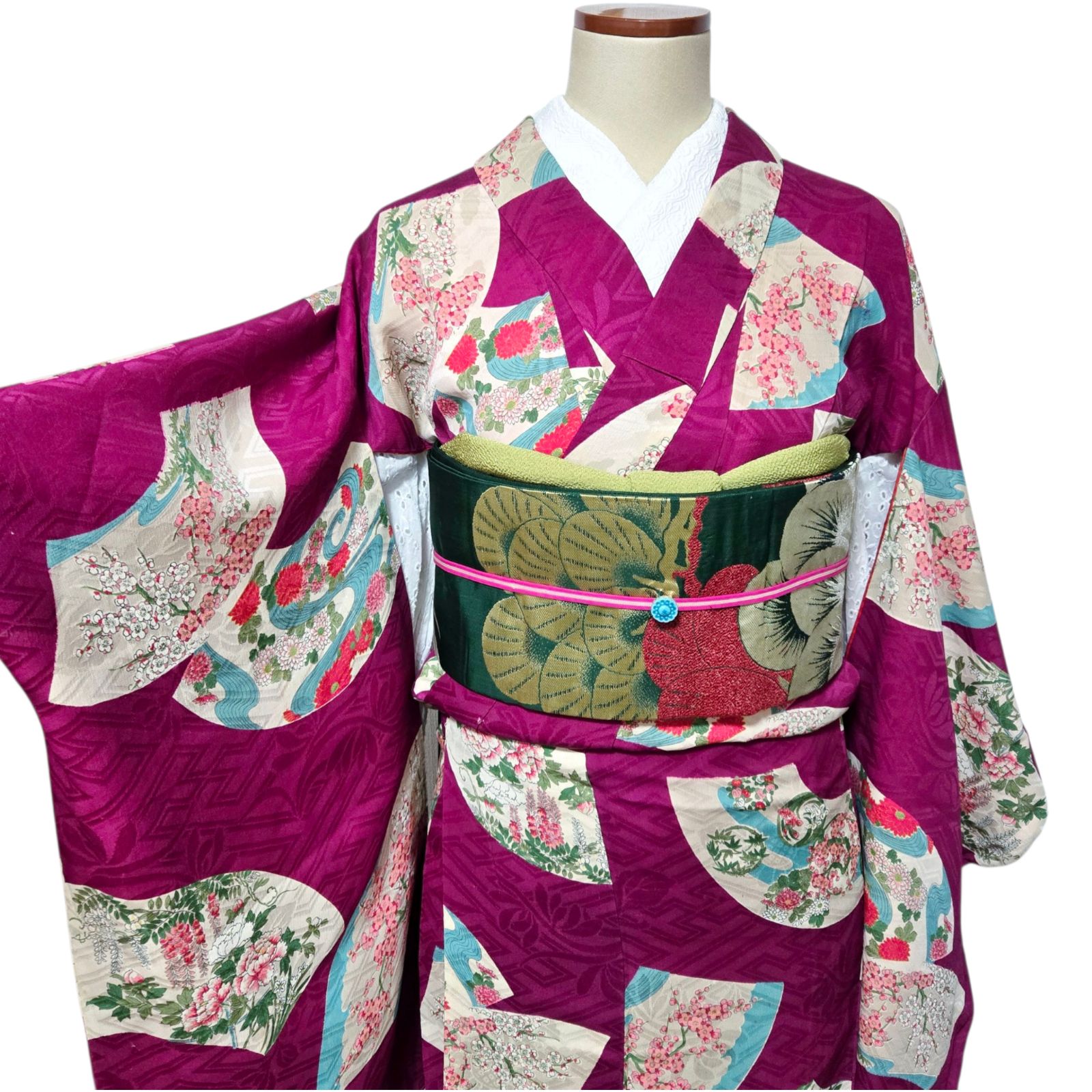 アンティーク着物 名古屋帯