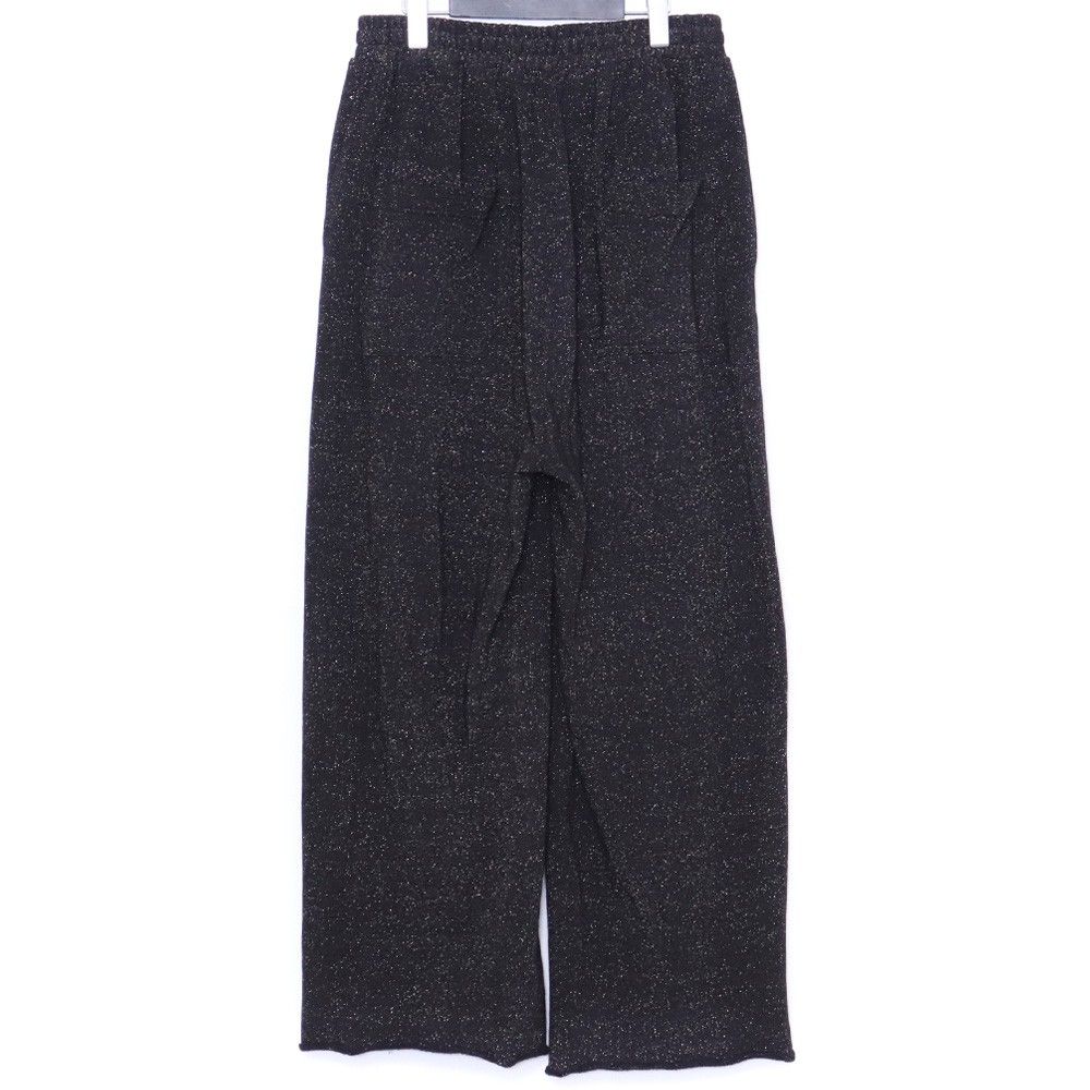 ANCELLM DAMAGE SWEAT PANTS サイズ2 ブラック ANC-PT55-GARDEN