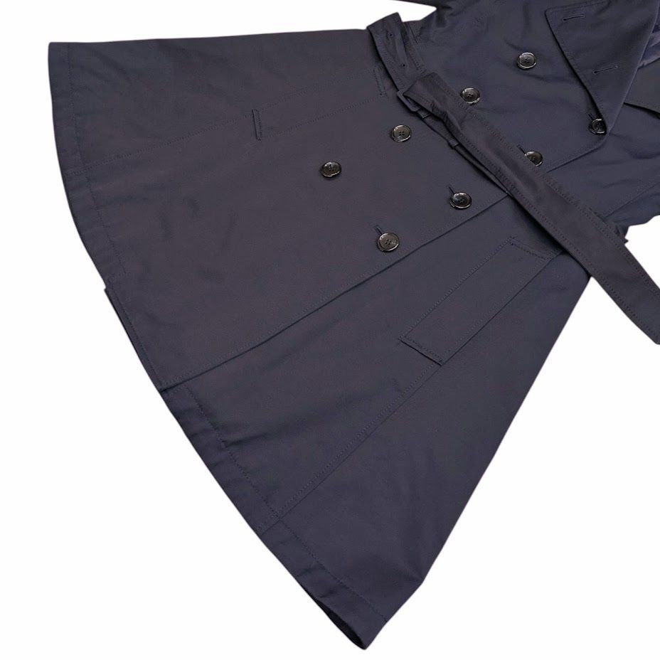 22 Jean Paul Gaultier ジャンポールゴルチェ トレンチコート ネイビー