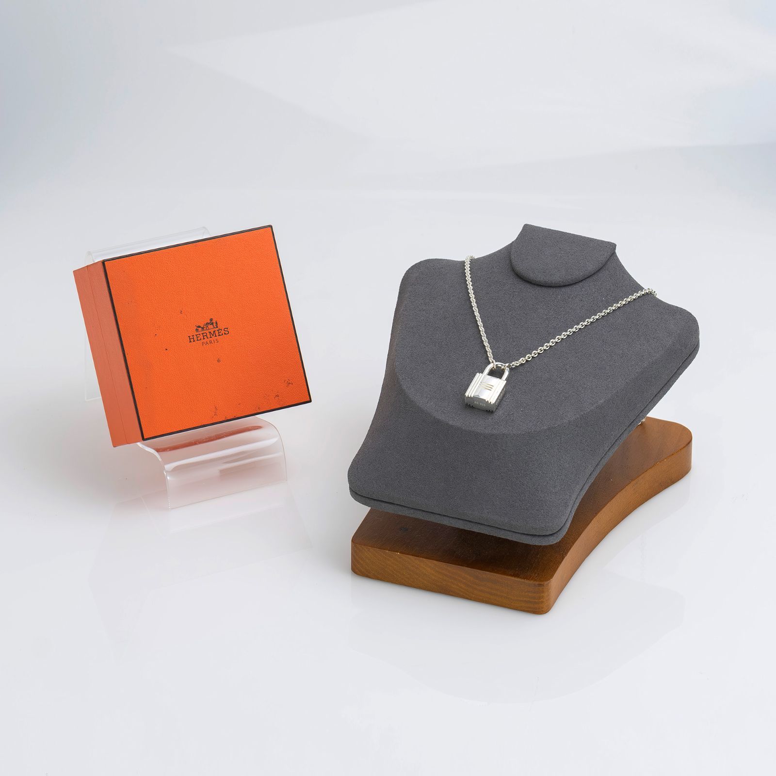 エルメス HERMES カデナ ネックレス シルバー925 約22.9 g メンズ レディース 箱 保存袋付