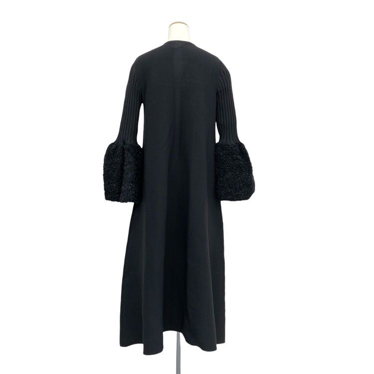 CFCL シーエフシーエル POTTERY REEF LUXE LONG BELL SLEEVE FLARE DRESS ポッタリーワンピース