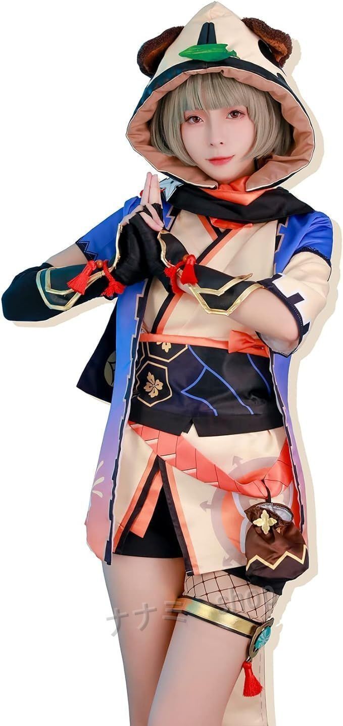 原神 げんしん 早柚 さゆ コスプレ衣装 豪華版 フルセット ウィッグ付き-靴追加 可 コスチューム cospl