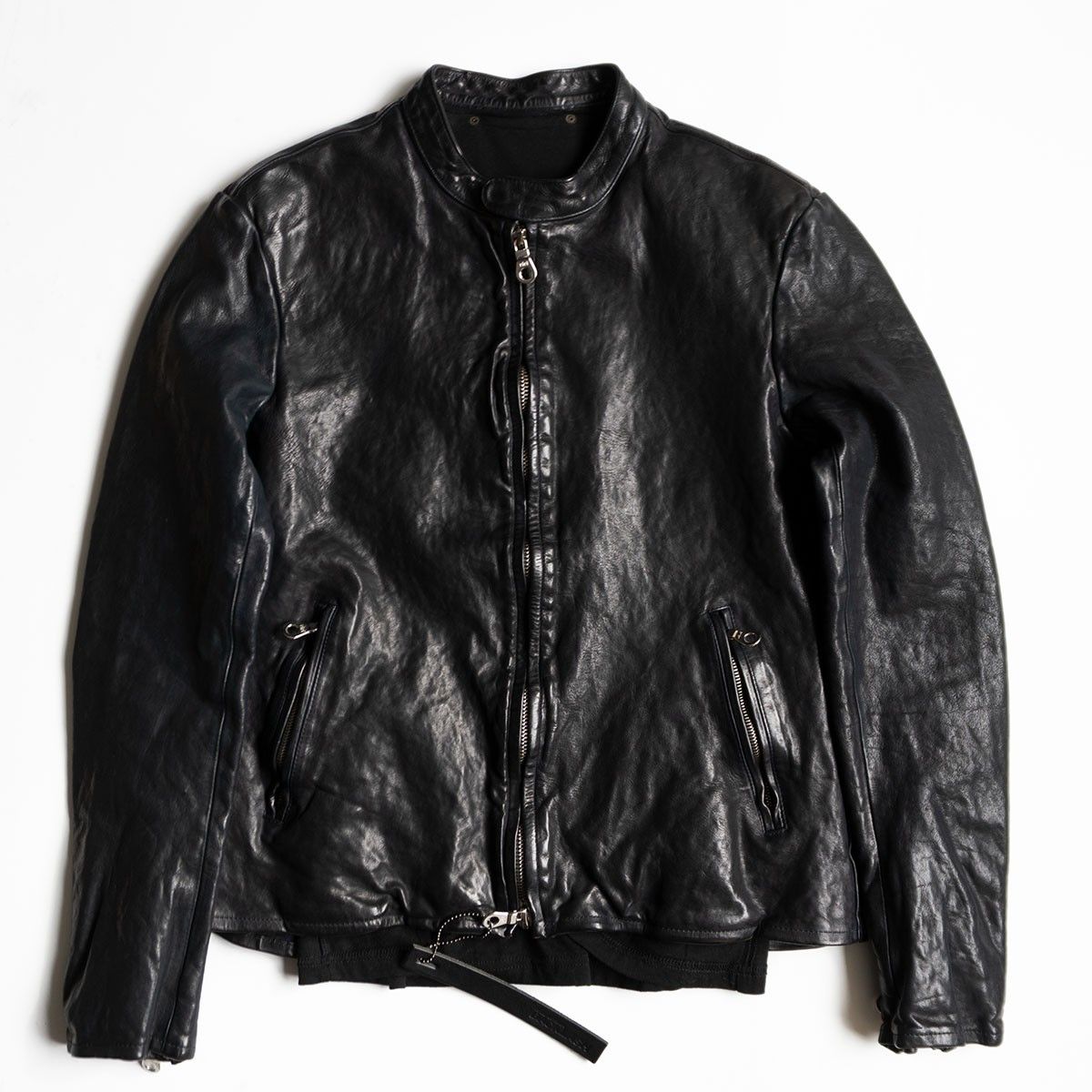 ISAMU KATAYAMA BACKLASHシングルスライダースジャケット 楽天市場】未使用品 ISAMU KATAYAMA BACKLASH RED LINE ジャパンカウ