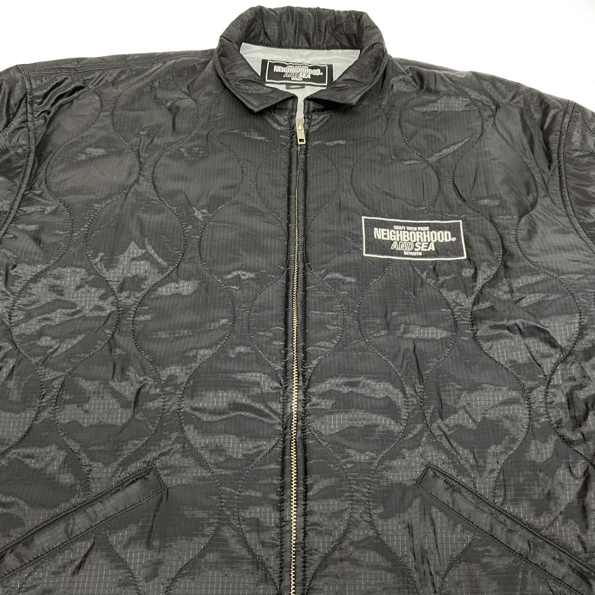 NEIGHBORHOOD ネイバーフッド × WIND AND SEA キルティング ジャケット