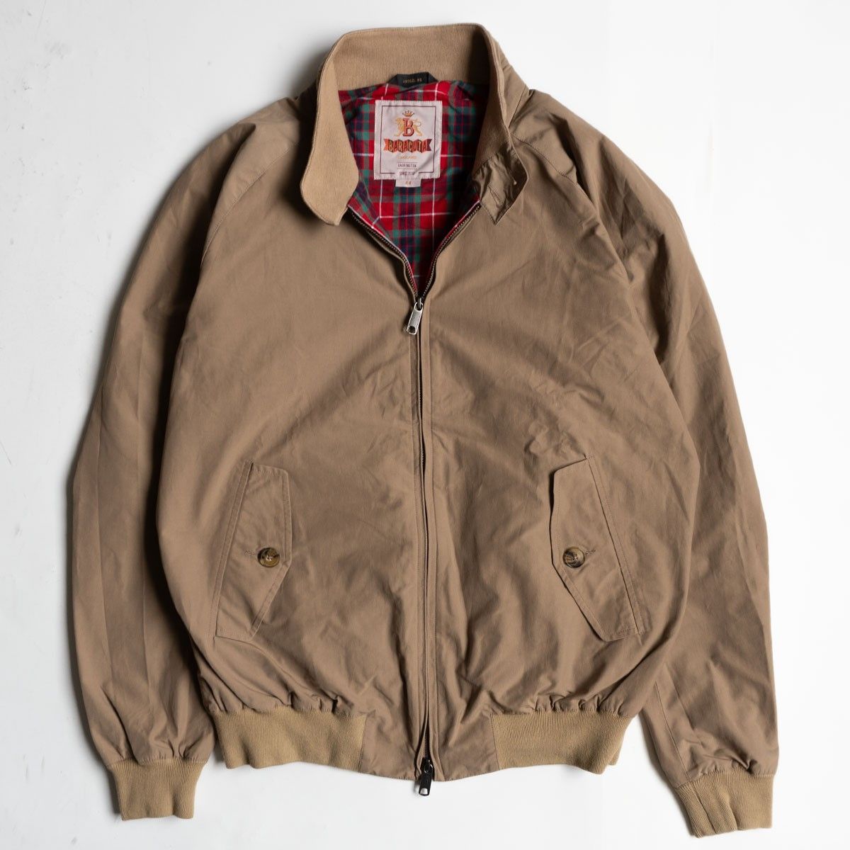 ビッグサイズ/美品】 BARACUTA 【G9 スウィングトップ ハリントン 