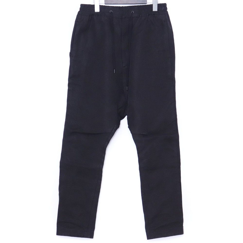 DEVOA Slim pants Heavy washi denim サイズ2 ブラック