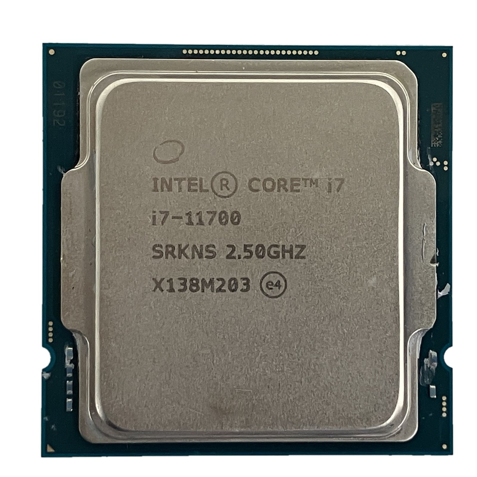 intel Core i 7 11700 SRKNS 2 50 GHz CPUチップ
