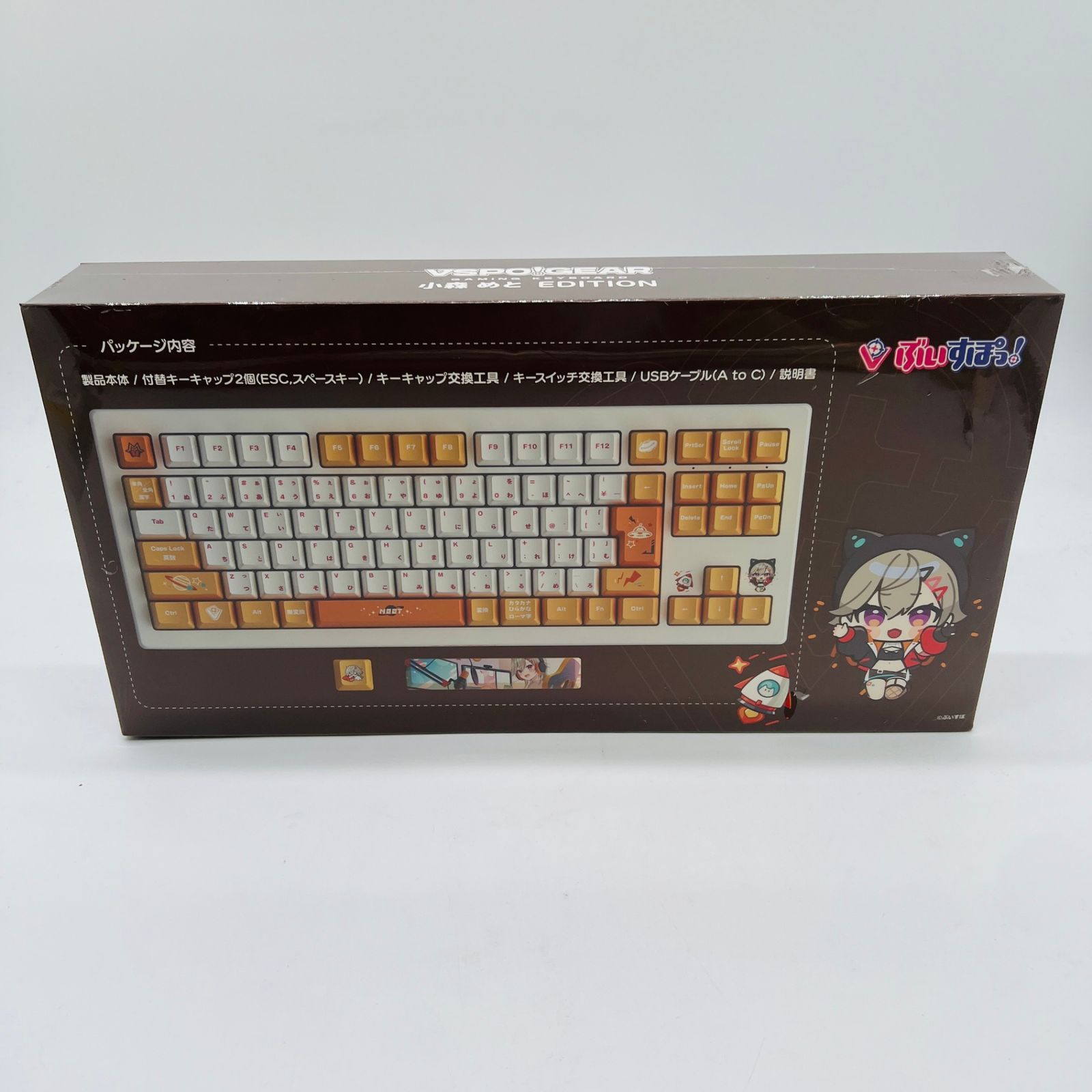 小森めとVSPO! GEAR ゲーミングキーボード 小森めとEdition 小森めと - VSPO! GEAR