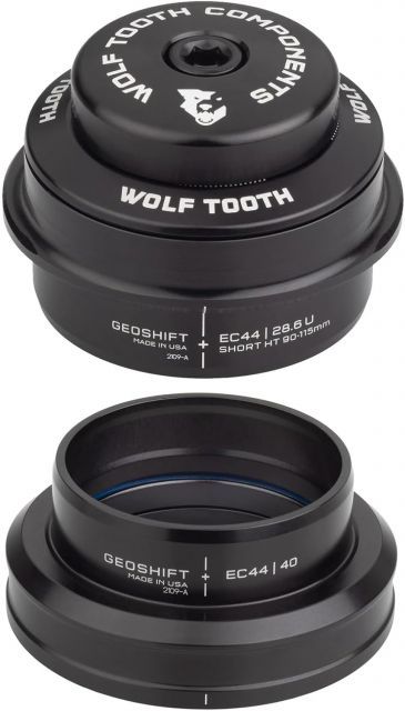 ウルフトゥース Wolf Tooth EC44 Upper EC44 Lower GeoShift 2°Performance Angle Headset Short 90-114mm