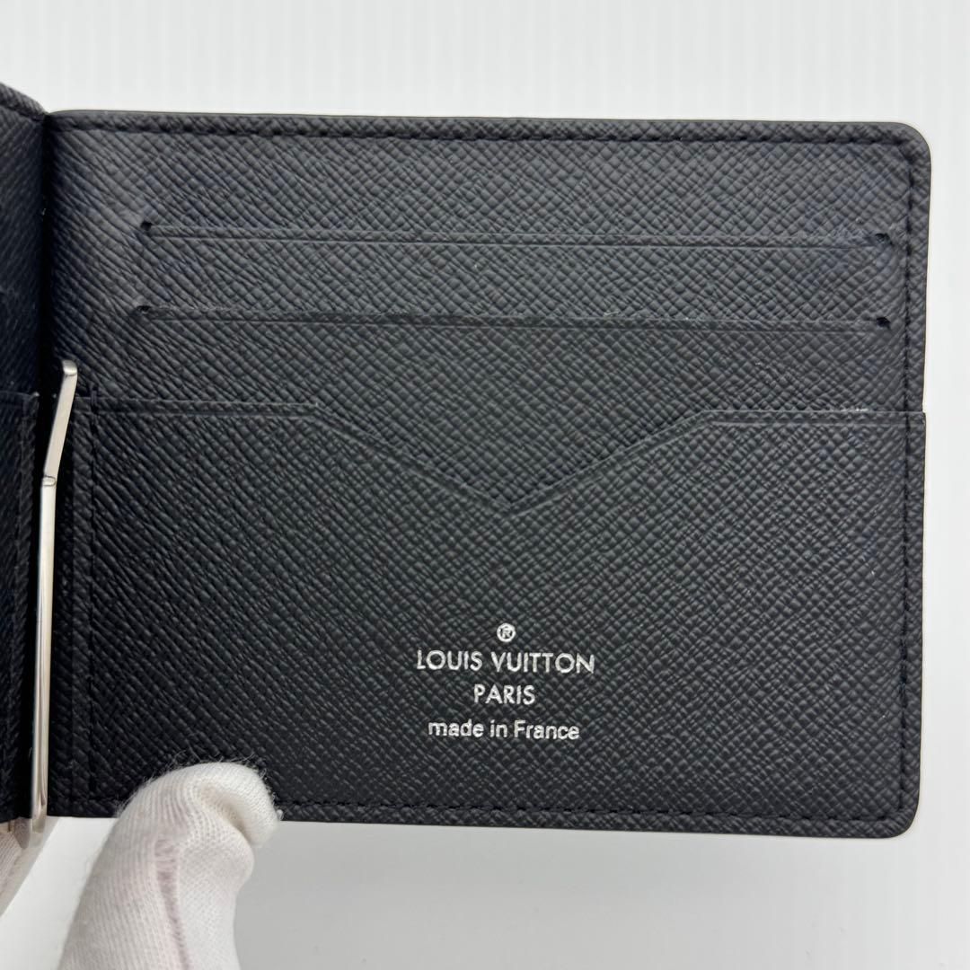 ルイヴィトン LOUIS VUITTON マネークリップ 財布 ポルトフォイユ