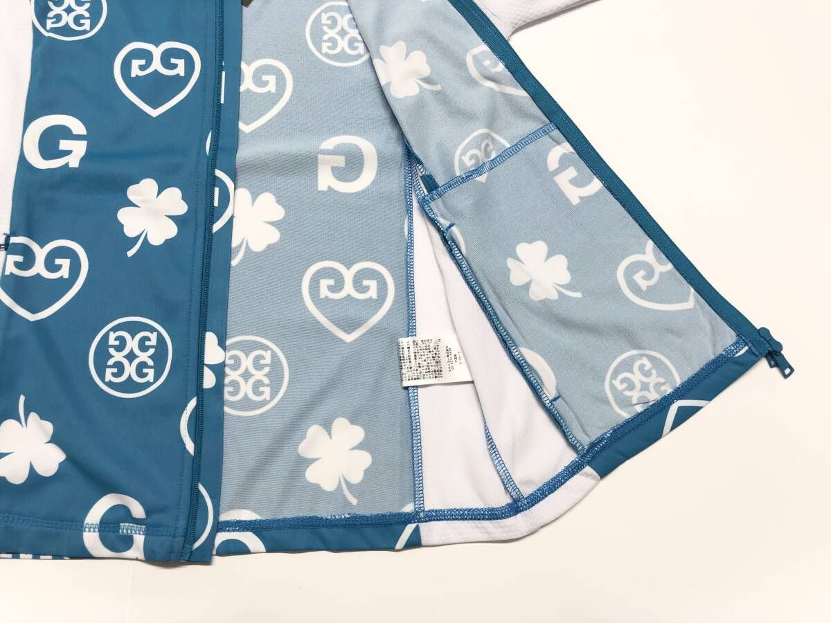 総柄プリントパーカー