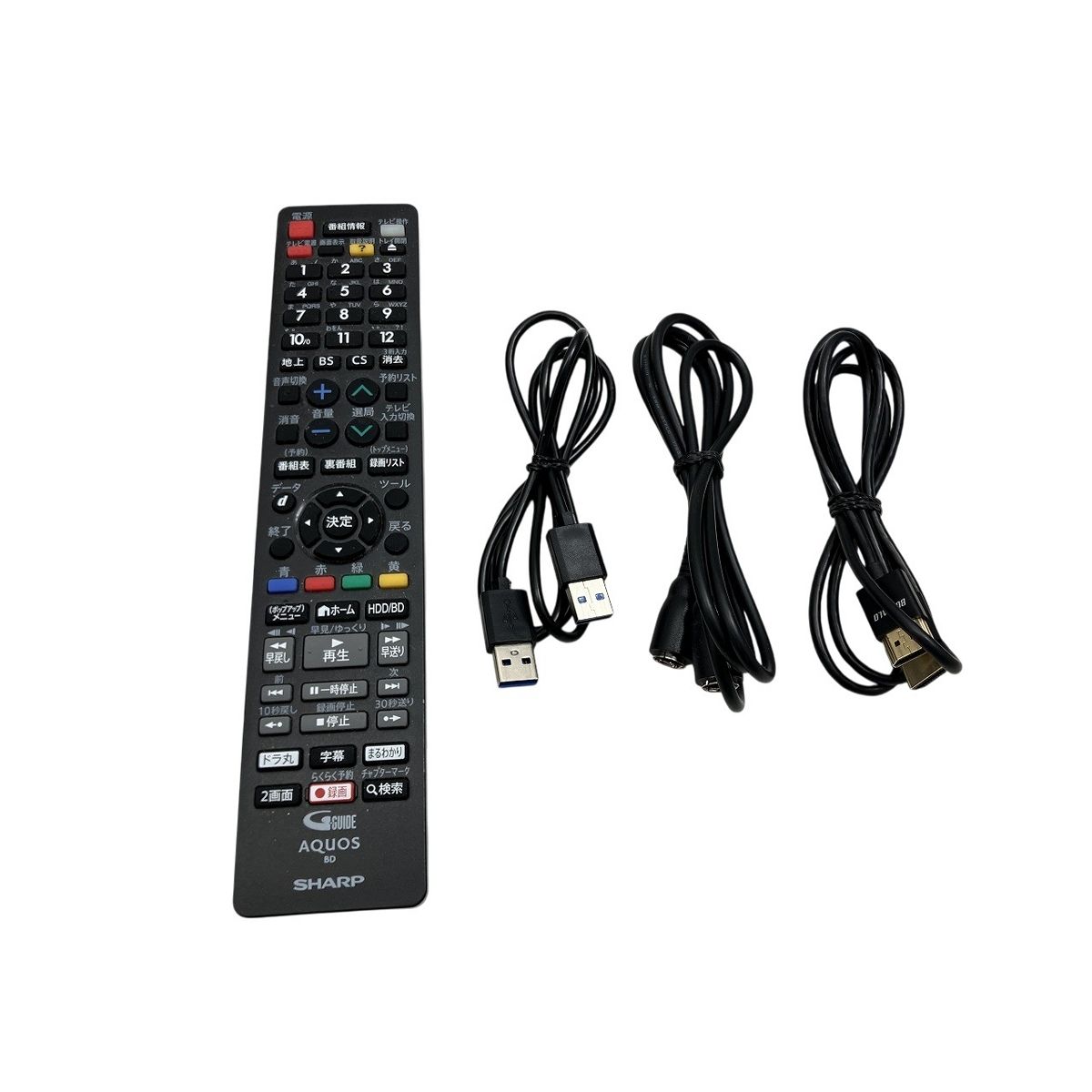 SHARP 2B-C10DW1 AQUOS ブルーレイレコーダー 製 2番組同時録画 シャープ W10602435