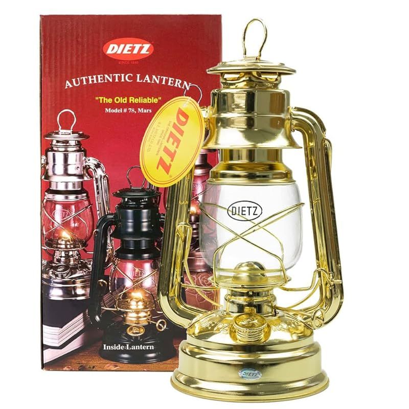 DIETZ デイツ ハリケーンランタン D 78ブラス 0