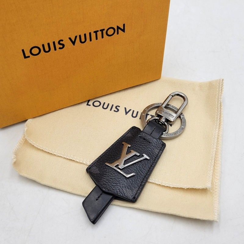 品 LOUIS VUITTON ルイ ヴィトン M63620 モノグラム エクリプス ポルトクレ クロッシュ クレ バッグチャーム キーホルダー 179-251113-ya-17-izu